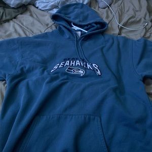 Blue Seahawk NFL heavy hoodie